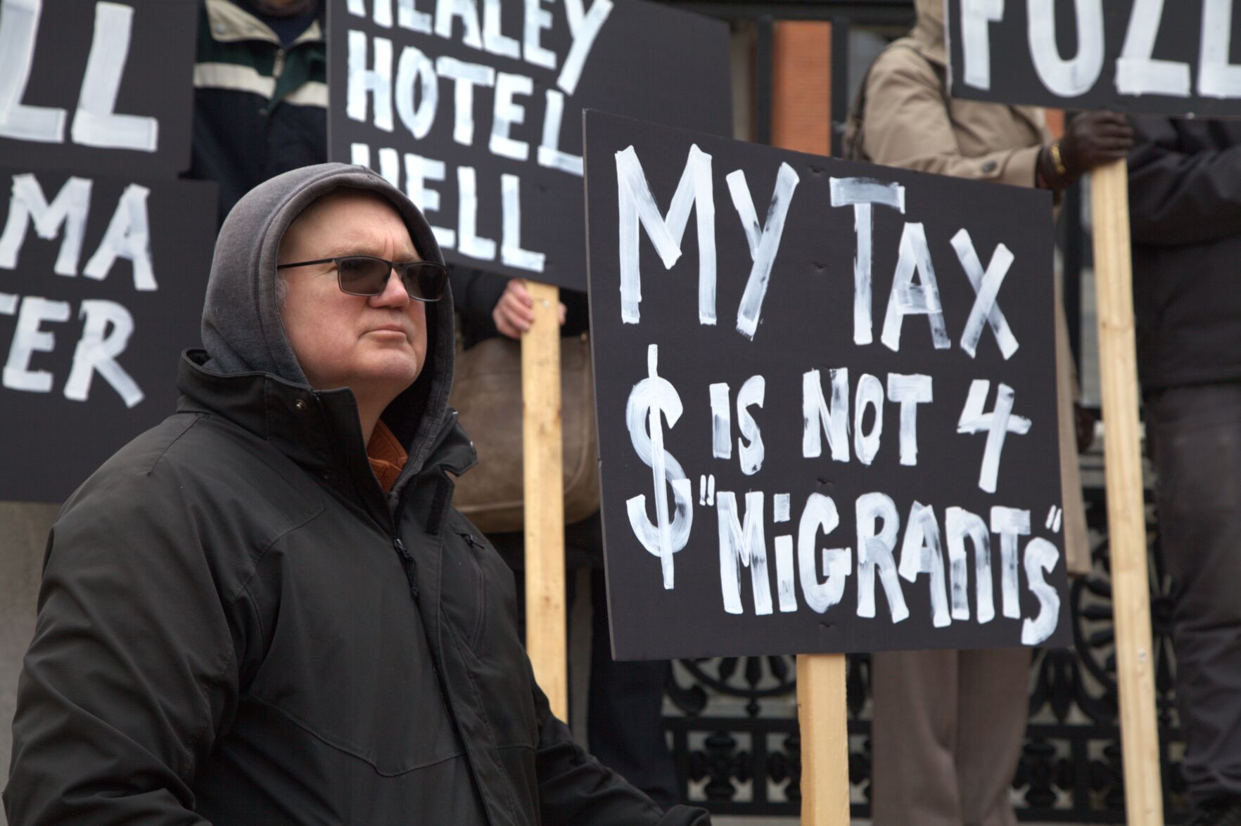 Repeal Right To Shelter Protest